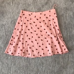 Women’s strawberry skater skirt